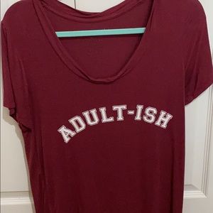 “Adult-Ish” Graphic Tee